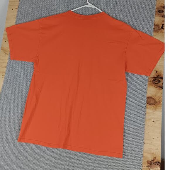 Steve & Barrys Wheaties Graphic T-Shirt Men's Large Orange Casual Cereal Logo - Picture 6 of 10